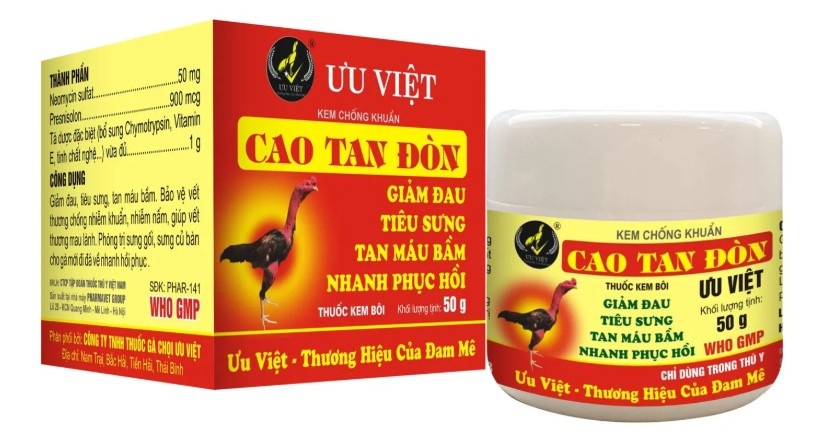 Lợi ích chiến kê sử dụng thuốc đá gà cao cấp